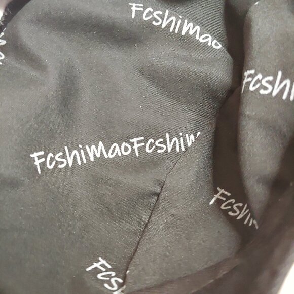 Two-Toned Brown and Cream Beret - Picture 5 of 5